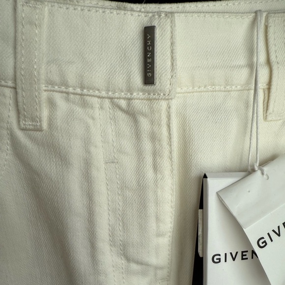 Givenchy Cream Denim Skirt - Picture 4 of 7